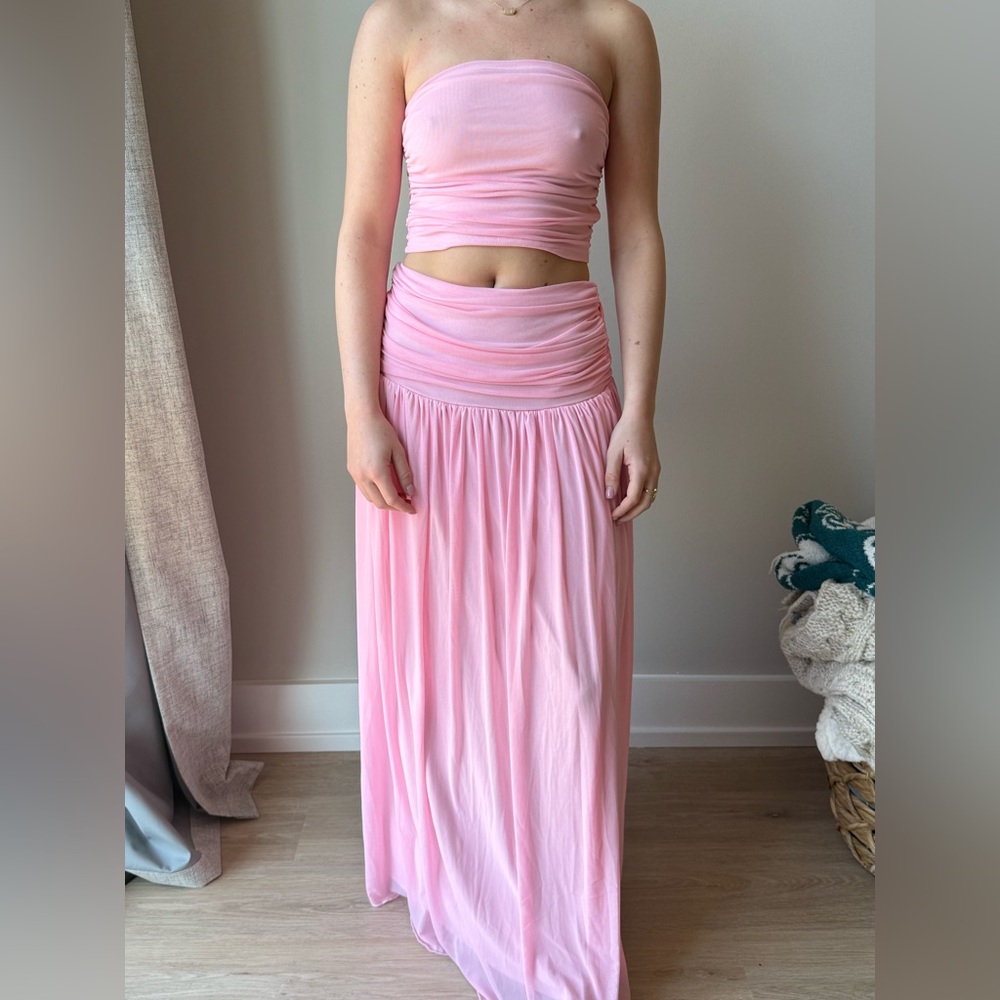 Elegant Pink two piece set